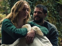 Sophie Turner and Kit Harington in 'The Dreadful'.