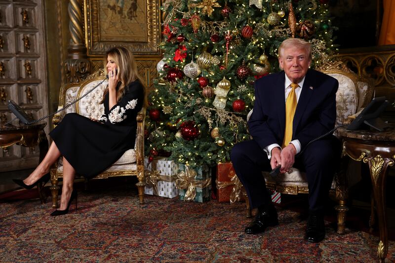 Donald Trump and Melania Trump