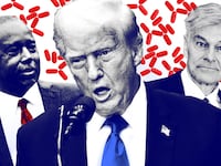 Dr. Ben Carson, Donald Trump and Dr. Mehmet Oz