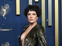 Halsey at the 77th Primetime Emmy Awards held at the Peacock Theater on September 14, 2025 in Los Angeles, California. (Photo by Gilbert Flores/Variety via Getty Images)