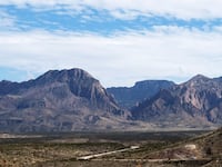 Visitors access the Boquillas Port of Entry by driving through Big Bend National Park, Texas, Feb. 2, 2019.