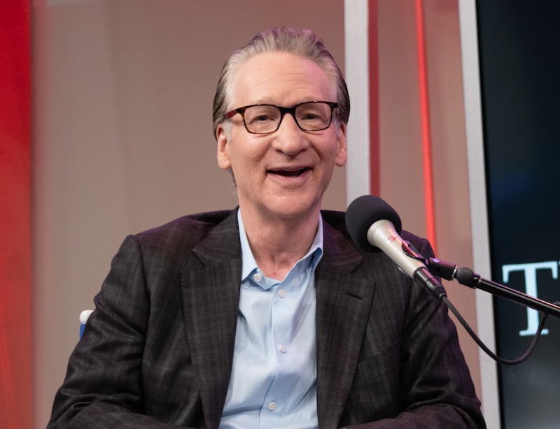 Bill Maher visits the Megyn Kelly Show in New York in May.