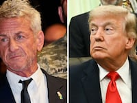 Sean Penn and Donald Trump