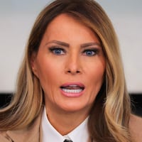 U.S. first lady Melania Trump.