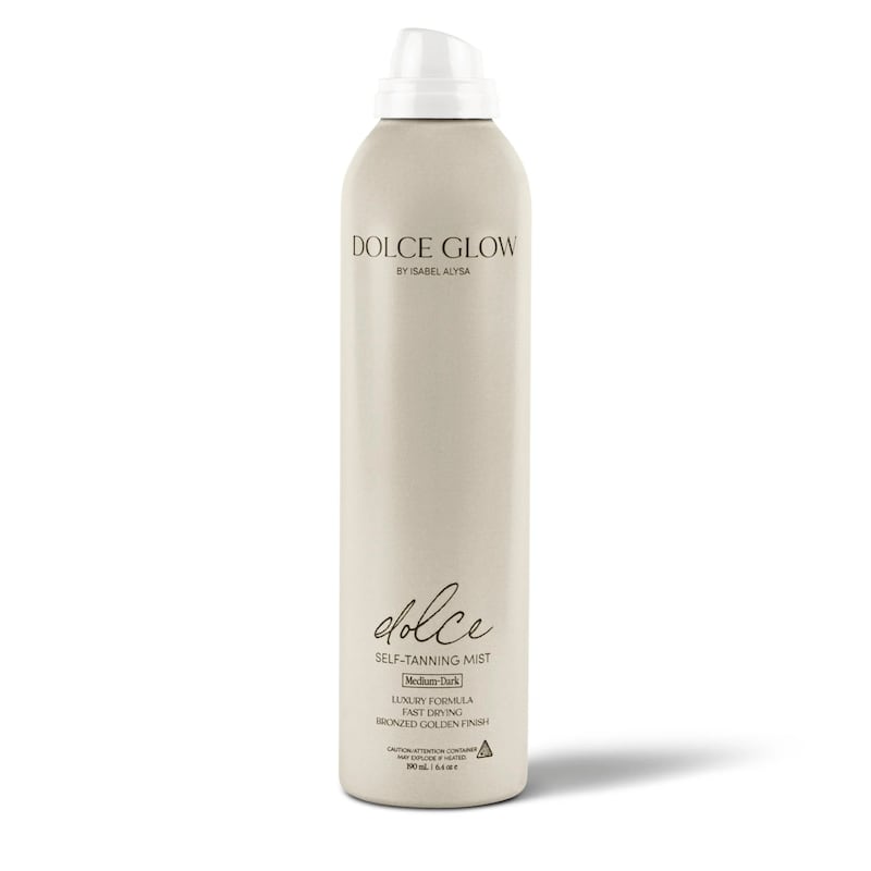 Dolce Glow Dolce Self-Tanning Mist.