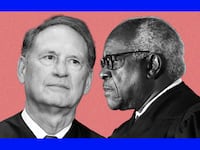 Alito, Thomas photo illustration