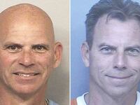 Lyle (left) and Erik Menendez (right) in their most recent mugshots.