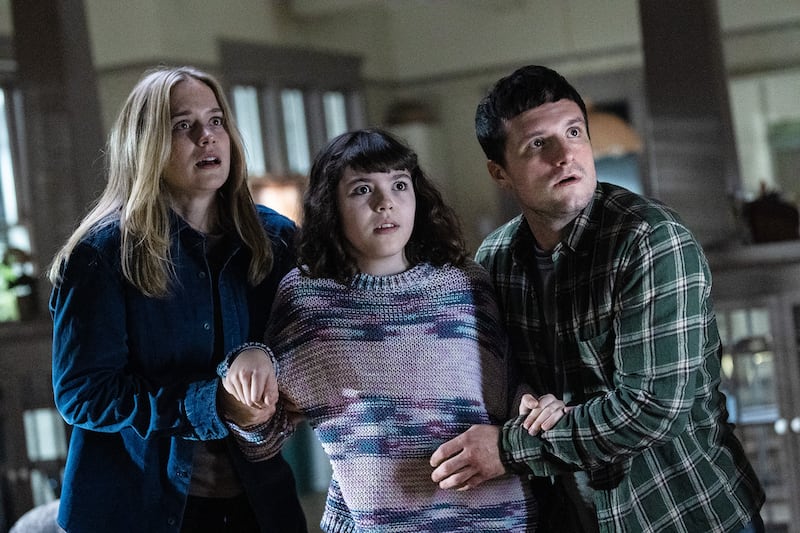 Piper Rubio, Josh Hutcherson, and Elizabeth Lail.