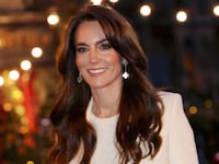 Catherine, Princess of Wales attends The "Together At Christmas" Carol Service at Westminster Abbey on December 08, 2023 in London, England.