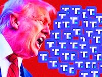 Donald Trump, Truth Social photo illustration