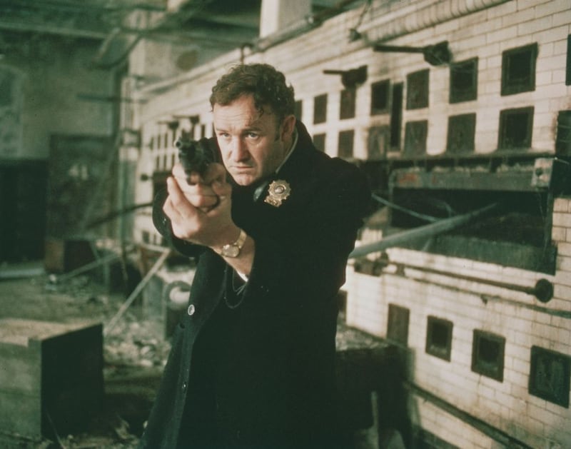 Gene Hackman as Detective Jimmy 'Popeye' Doyle on the set of “The French Connection.”
