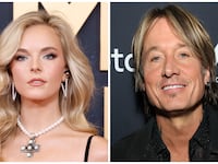 Karley Scott Collins and Keith Urban