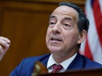 House Oversight Committee Ranking Member Rep. Jamie Raskin (D-MD) speaks during a House Oversight and Accountability Committee impeachment inquiry hearing into U.S. President Joe Biden
