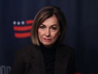 Iowa Governor Kim Reynolds.