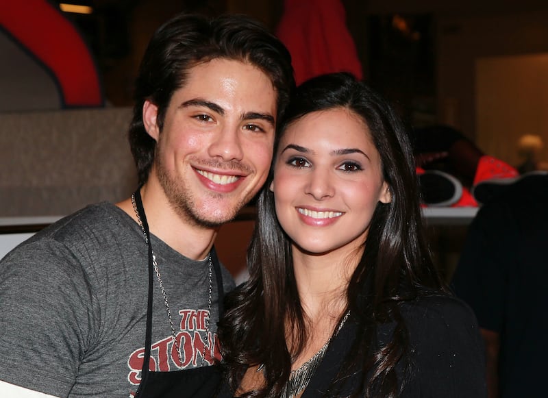 Francisco San Martin (L) and Camila Banus.