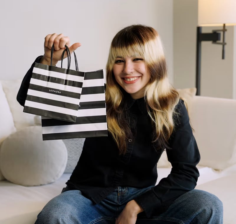 In April, Sephora partnered with Olympic gold medalist Alysa Liu for a year-long campaign centered around her striped hair and personal style.