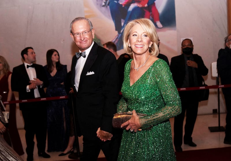 Betsy DeVos and Richard DeVos