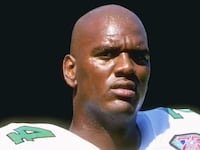 Offensive lineman Bernard Williams of the Philadelphia Eagles