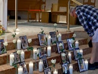 Lewiston shooting vigil