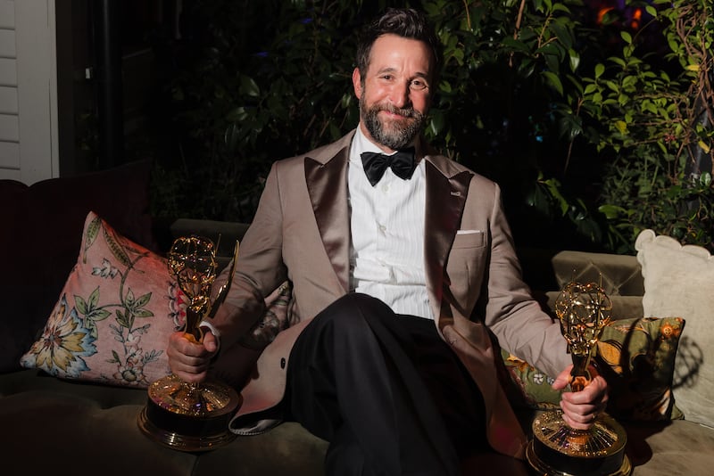 Noah Wyle won two Emmy Awards in 2025 for his work as an actor and an executive producer in “The Pitt.”