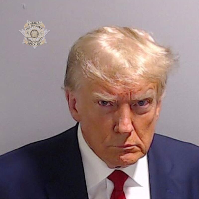 Donald Trump mugshot