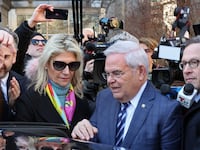Bob Menendez and his wife Nadine Menendez