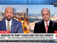 Dr. Bishara Bahbah speaks with CNN's Victor Blackwell on Feb 8, 2025.