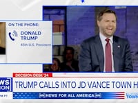 Donald Trump calls into JD Vance’s NewsNation town hall to ask: “How brilliant is Donald J. Trump?”