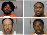 Four inmates who escaped Bibb County Detention Center.
