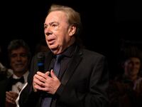 Andrew Lloyd Webber speaks after the final performance of the Phantom of the Opera.
