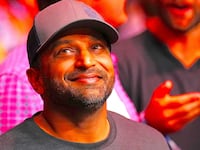 FBI Director Kash Patel attends the UFC 320 event at T-Mobile Arena on October 04, 2025 in Las Vegas, Nevada.