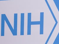 The blue logo for the National Institutes of Health.