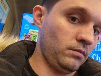 Gordon Black, a U.S. serviceman detained in Russia, looking into the camera,