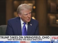 The former president backed his claims that Haitian immigrants were eating pets