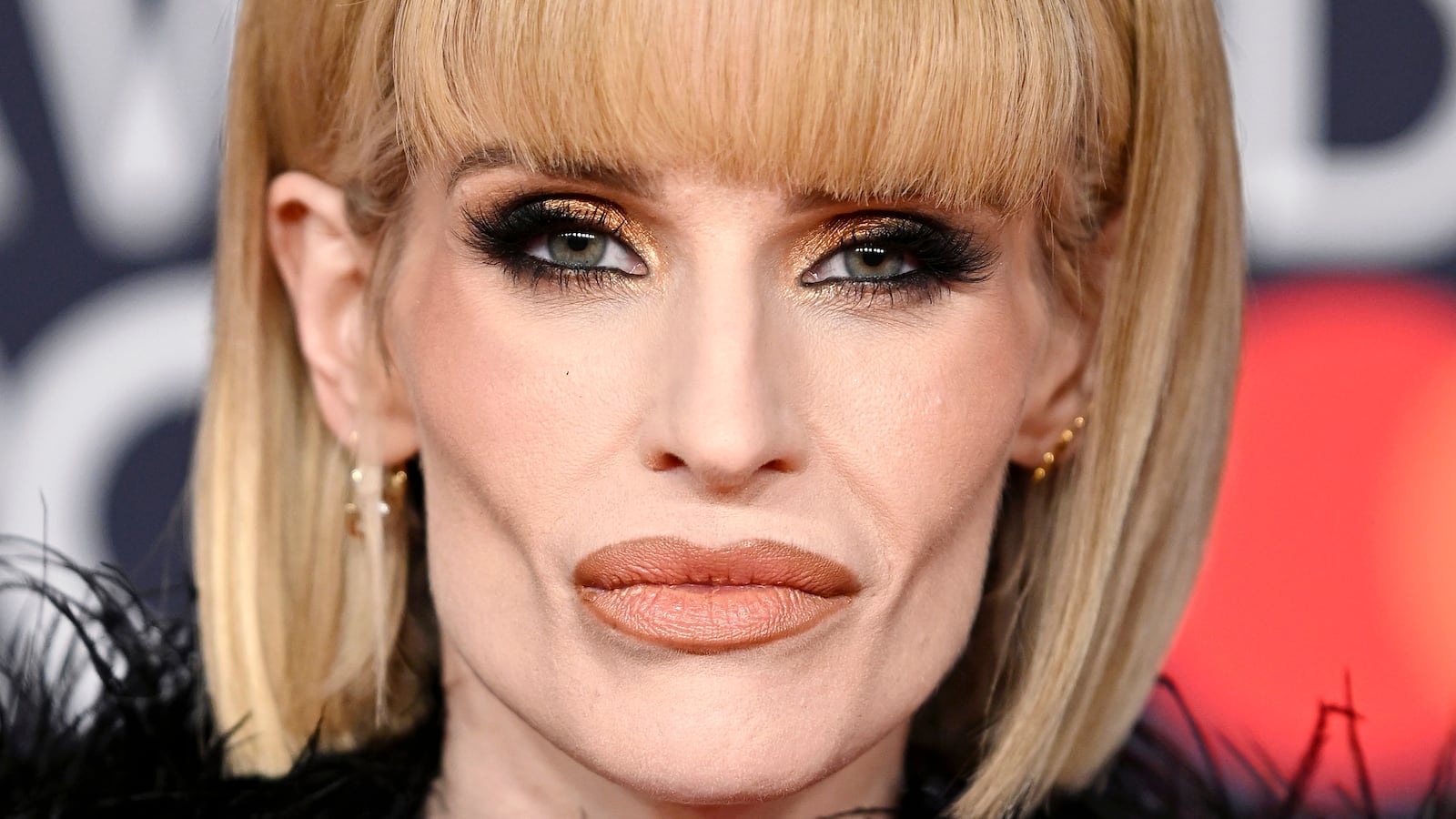 Kelly Osbourne at The BRIT Awards 2026 in Manchester.