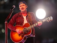 Morgan Wallen performs at the 2023 Billboard Music Awards in Atlanta, Georgia on November 19, 2023.
