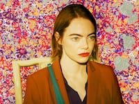 A photo illustration of Emma Stone in Kind of Kindness.