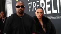 Kanye West and Bianca Censori attend the 67th GRAMMY Awards on February 02, 2025 in Los Angeles, California.