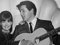 Shelley Fabares and Elvis Presley in "Clambake" in 1967.