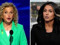Debbie Wasserman Schultz and Tulsi Gabbard.