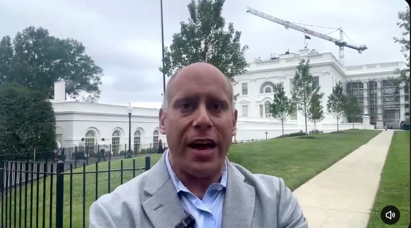 Trump branded White House reporter Andrew Fein a "sick person" after he tried to follow up a question.