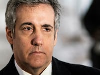 Michael Cohen, former attorney for Donald Trump, arrives to a courthouse in New York City