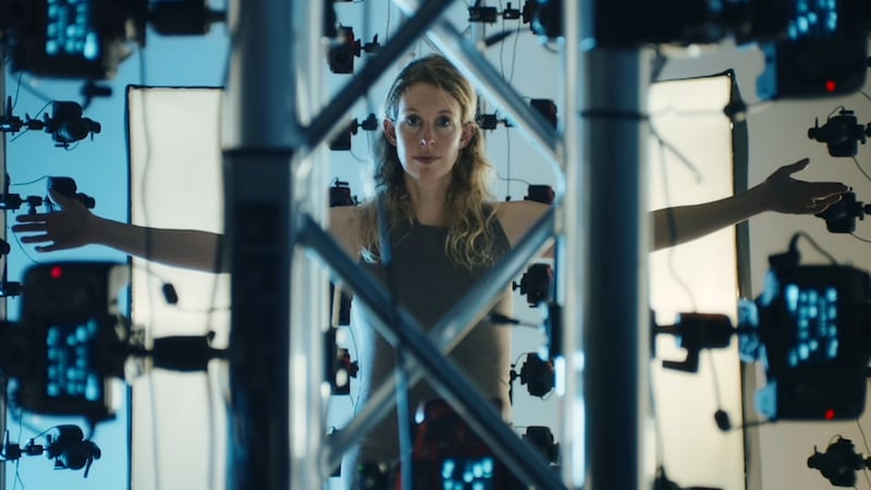 Elizabeth Holmes in You Can See Everything.