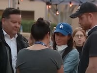 ‘Family Ties’ star Justine Bateman slammed Prince Harry and Meghan Markle as “disaster tourists” during the Los Angeles fires.