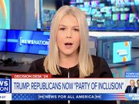 Trump campaign spokesperson Karoline Leavitt said Tony Hinchcliffe’s joke about Puerto Rico at Madison Square Garden was in “poor taste.”