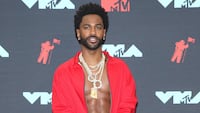 NEWARK, NEW JERSEY - AUGUST 26: Rapper Big Sean poses in the Press Room during the 2019 MTV Video Music Awards at Prudential Center on August 26, 2019 in Newark, New Jersey. (Photo by Jim Spellman/WireImage)