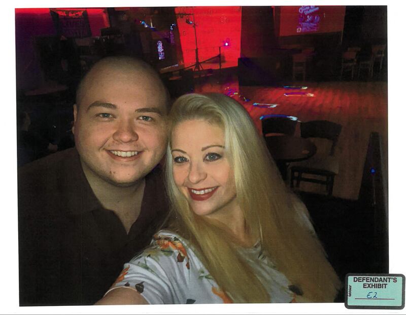 Aldrich and Laura Voepel at Club Q