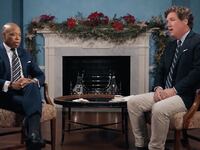 Embattled New York City Mayor Eric Adams sat down for an interview with conservative commentator Tucker Carlson on Tuesday.