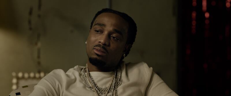 The rapper Quavo portrayed a rival gang member in ‘Moses the Black.’