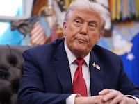 President Donald Trump speaks in the Oval Office of the White House on September 25, 2025 in Washington, DC.